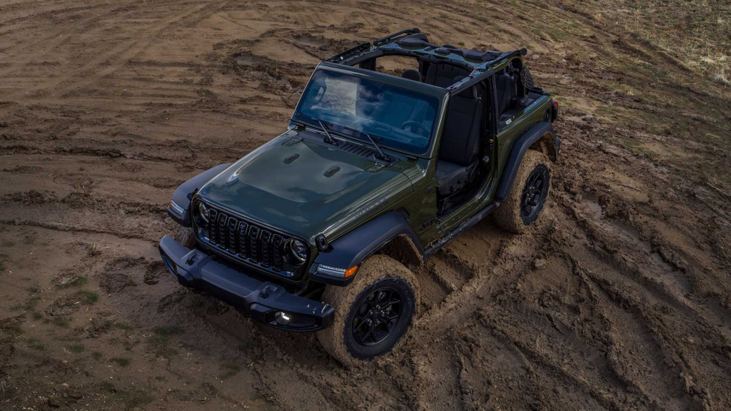 Jeep Wrangler 2024 дебютирует в Нью-Йорке.